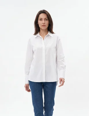 Blusa manga larga para mujer