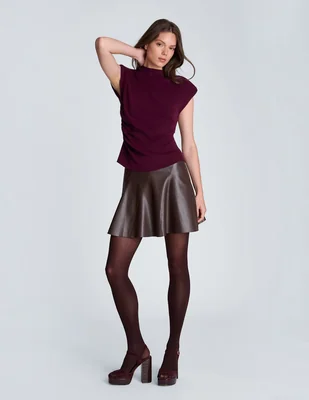 Blusa sin manga para mujer