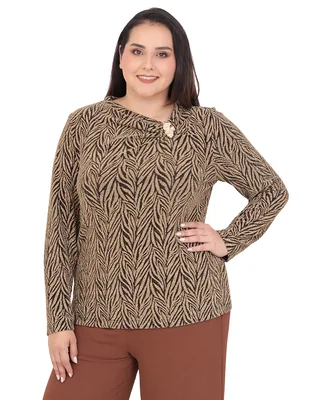 Blusa grupo praga manga larga para mujer