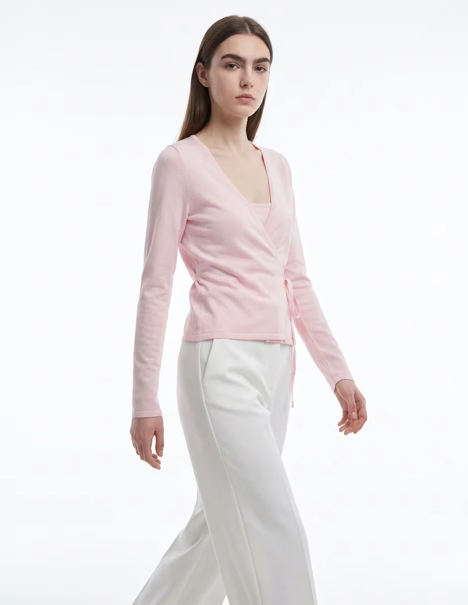 Blusa manga larga para mujer