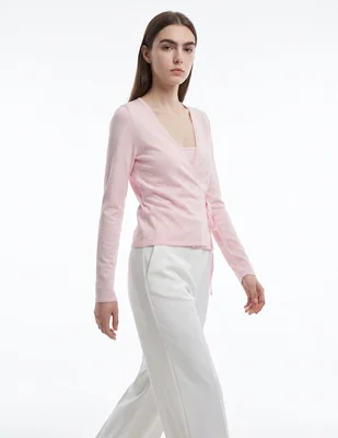 Blusa manga larga para mujer