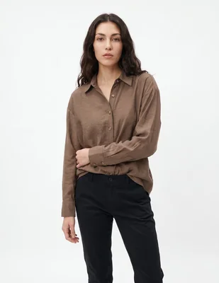 Camisa manga larga para mujer