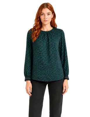 Blusa manga larga para mujer