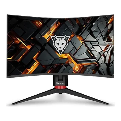 Monitor Ocelot Gaming OM-32, 31.5 Pulgadas, Curvo, QHD 2560x1440, 180Hz, 5ms, FreeSync, 2 HDMI, 2 DP, Bocinas 3W