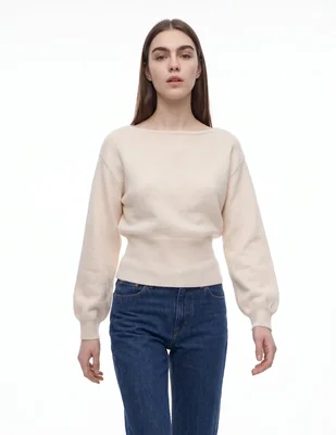 Blusa manga larga para mujer