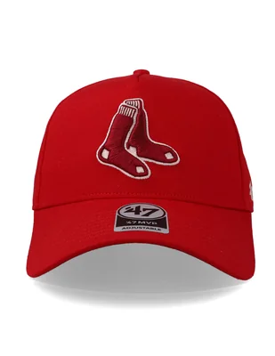 Gorra visera curva snapback para béisbol '47 MLB Red Sox Mvp Dt Rojo/Blanco Unitalla Boston Red Sox para adulto