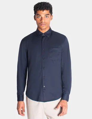 Camisa formal manga larga para hombre