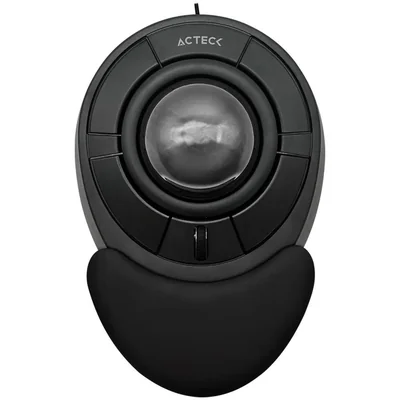Mouse acteck mi787 alambrico trackball 1600dpi 4 botones