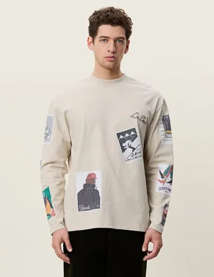 Playera cuello redondo para hombre
