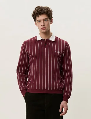 Suéter cuello polo para hombre