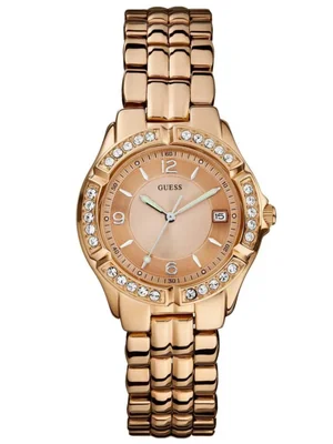 Reloj GUESS U11069L1 Rosa Dorado 36 mm con Fecha