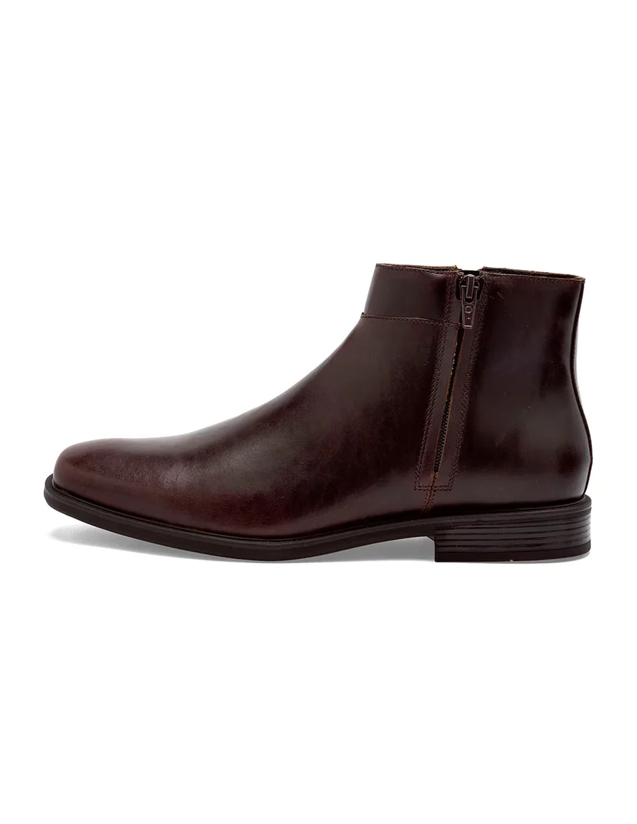 Bota de piel para hombre