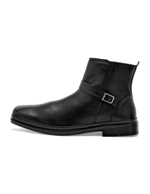 Bota de piel para hombre