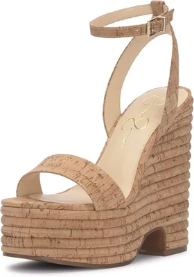 Sandalias Jessica Simpson Charae Natural Cork mujer