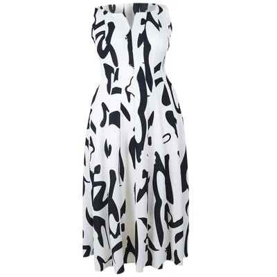 Vestido Midi Estampado Noshe para Mujer