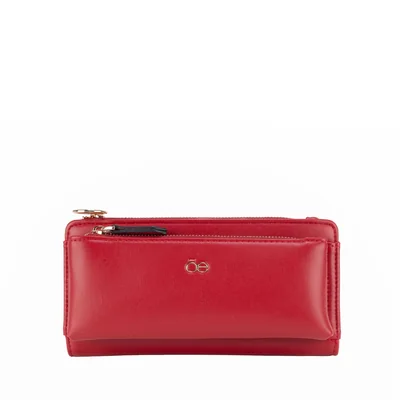 Billetera Flap Rojo Cloe para Mujer