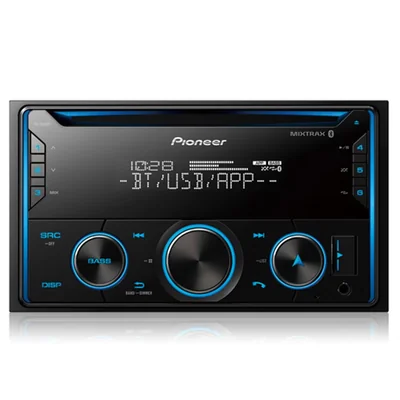 Receptor Pioneer Fh-s520btb Negro Con Bluetooth 2-din - Venta Internacional.