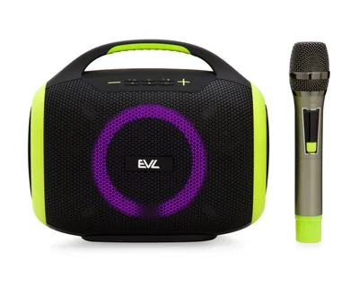 Bocina Bluetooth EVL S6300 80 W con Micrófono