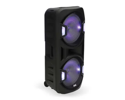 Bocina Bluetooth EVL ES215-01 40 W con Luz LED