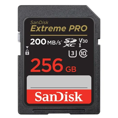 Tarjeta De Memoria Sandisk Extreme Pro 256gb Sdxc Uhs-i U3