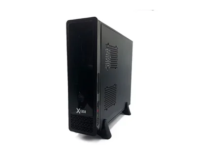 Gabinete Xcase Gabslim305 Slim Matx Con Fuente 450w Metal
