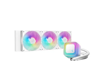 Enfriamiento Líquido Deepcool Le360 V2 Blanco Argb 360mm Para Lga1700 / Am5