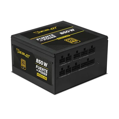 Fuente de Poder Ocelot Gaming OPS850 de 850w ATX Modular 80+ Gold