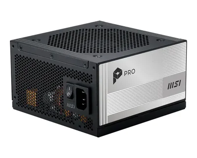 Fuente De Poder Msi Pro A1000pl Pcie 5 1000w 80 Plus Platinum Modular Atx