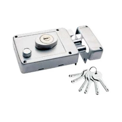 Cerradura Sobreponer Phillips Derecha Instala Facil Llave/puntos Doble Barra Cierre Automatico Alta Seguridad Acero Inoxidable