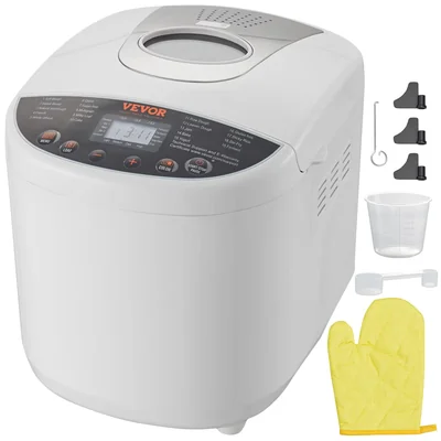 Sartén De Cerámica Antiadherente Bread Maker Vevor, 19 En 1, 2 Libras - Venta Internacional.