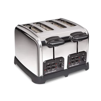 Tostadora Hamilton Beach 24782 Retro Con 4 Ranuras Anchas - Venta Internacional.