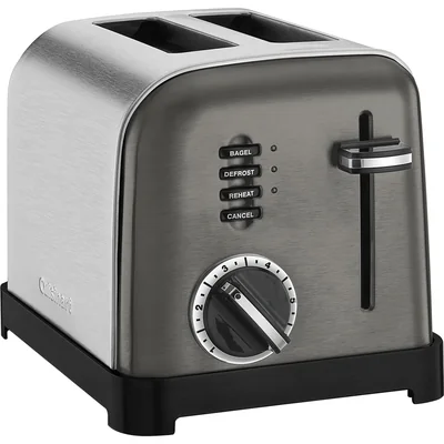 Tostadora Cuisinart Cpt-160bks De Metal Clásica De 2 Rebanadas - Venta Internacional.