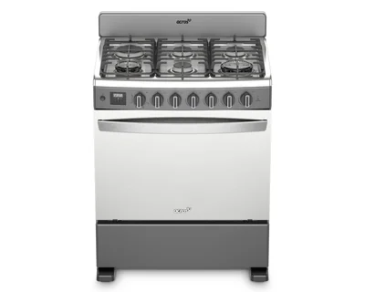 Estufa Acros de Piso 30" con 6 Quemadores de Gas AFR7148G