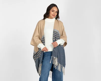Capa a Rayas Sahara para Mujer