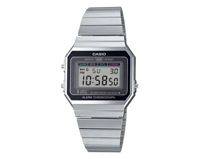 Reloj Casio Unisex A700W-1A Plateado
