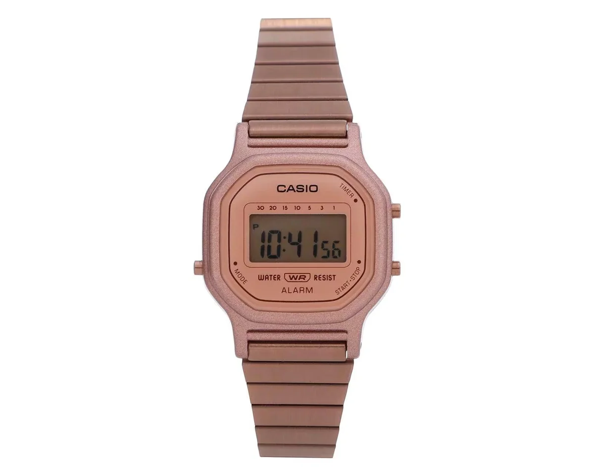 Reloj Casio para Mujer LA-11WR-5A Oro Rosado