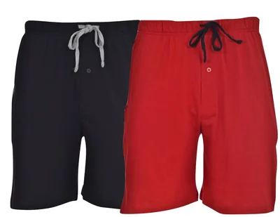 Shorts Hanes Algodón Rojo 2 Piezas - Venta Internacional.