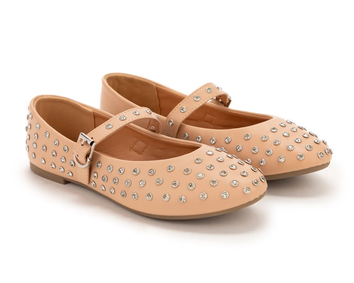 Flats Andrea con Pedrería para Mujer