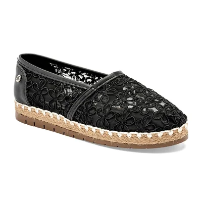 Alpargata Mora Tierra Negro Para Mujer