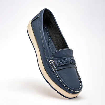 Zapato Confort General Azul Dama
