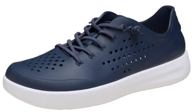 Zapatillas Crocs Inmotion Pacer Para Hombre Azul Marino Blanco Talla 11 Mx - Venta Internacional.
