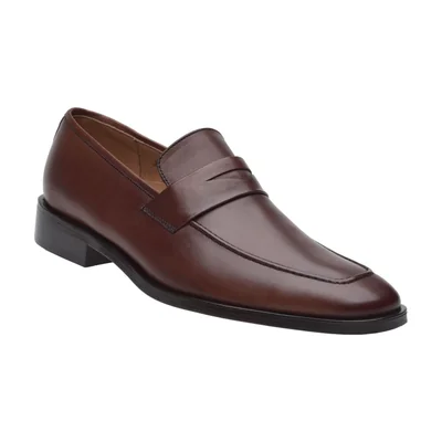 Mocasín Formal Florsheim Ustica Cognac Piel Para Hombre