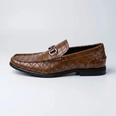 Mocasín Kenneth Cole Rms0036ple Cafe Para Hombre
