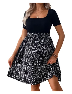 Vestido maternidad arriba de la rodilla casual