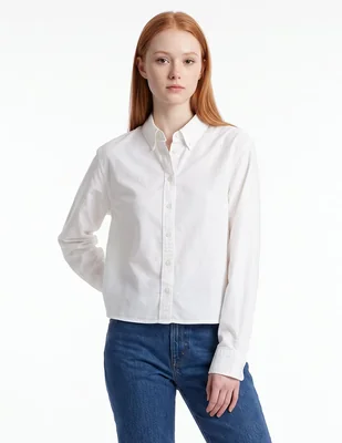 Blusa manga larga para mujer