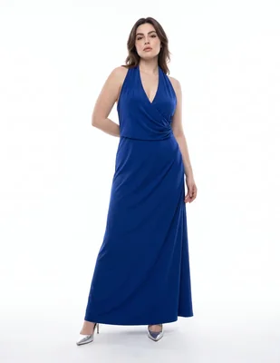 Vestido largo de fiesta para mujer