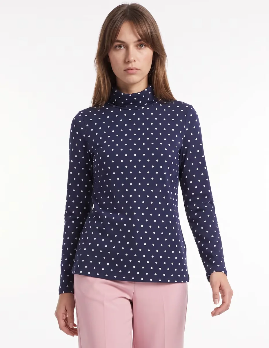 Blusa manga larga para mujer