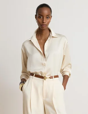Blusa manga larga para mujer