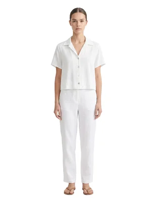 Blusa manga corta para mujer
