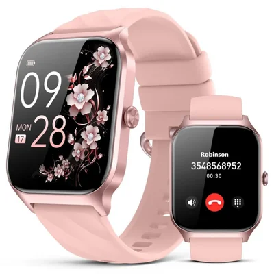 Reloj inteligente paybay 183'' HD Fitness Tracker IP68 rosa